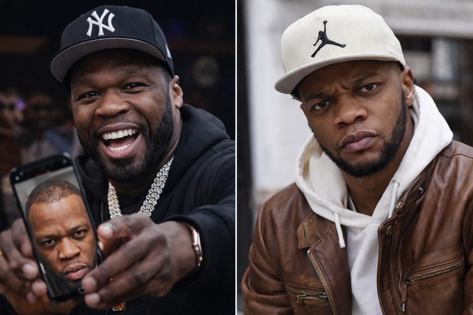 50 Cent and Papoose Roast Each Other as the New Year Kicks Off